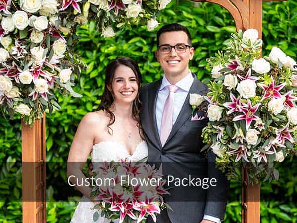 Wedding Flowers, Custom Wedding Flower Package